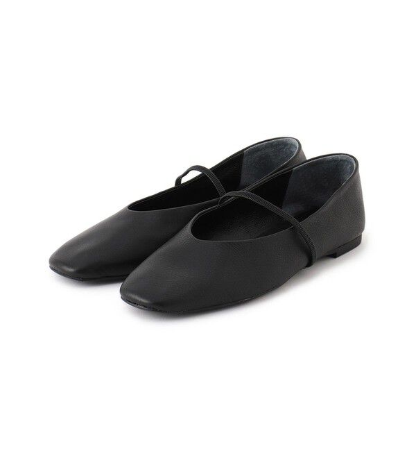 SALON adam et rope'「【W S（ドゥーブル）】リアルレザーメリージェーン」|パンプス|