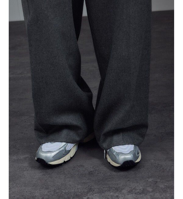 SALON adam et rope'「ウールタックワイドパンツ / セットアップ対応」|スラックス|