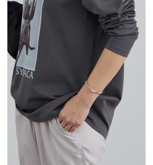 SALON adam et rope'「【KARL BLOSSFELDT  by SALON】フォトロングスリーブTシャツ」|Tシャツ・カットソー|