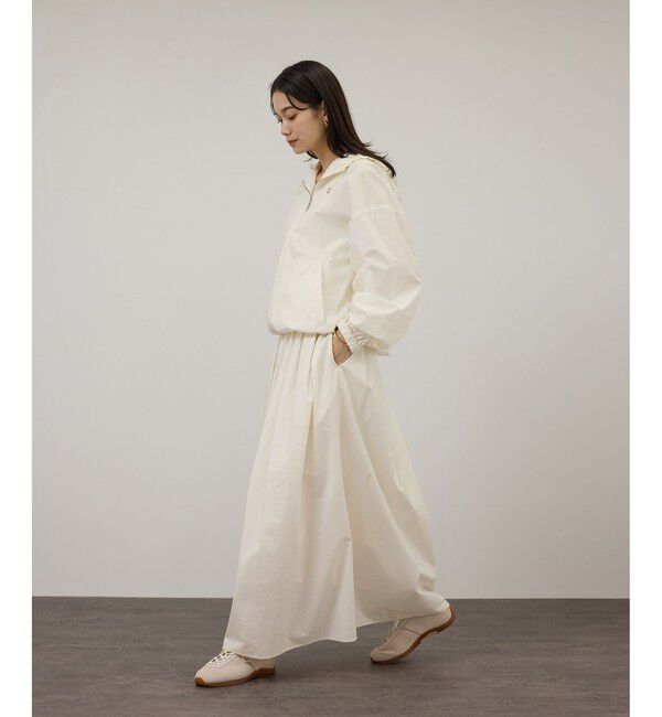 SALON adam et rope'「コーティングギャザータックスカート / セットアップ対応」|スカート|