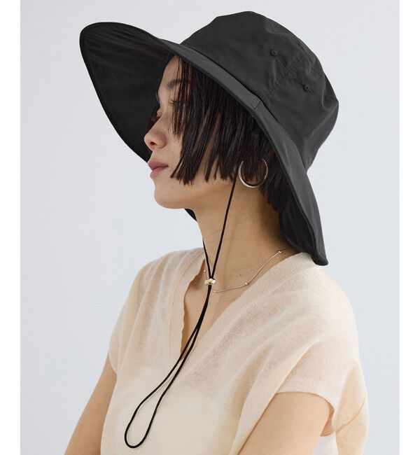 SALON adam et rope'「2WAYレイヤーハット / 撥水・UVケア・取り外し可」|ハット|