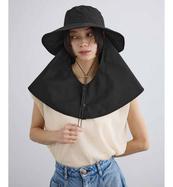 SALON adam et rope'「2WAYレイヤーハット / 撥水・UVケア・取り外し可」|ハット|