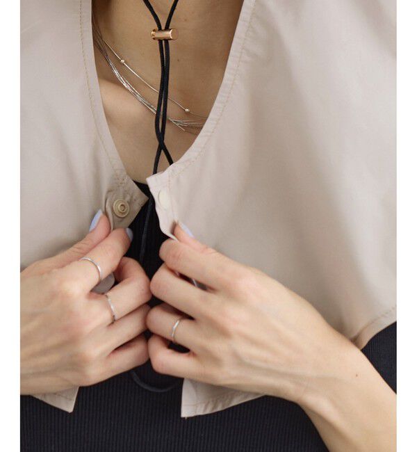 SALON adam et rope'「2WAYレイヤーハット / 撥水・UVケア・取り外し可」|ハット|