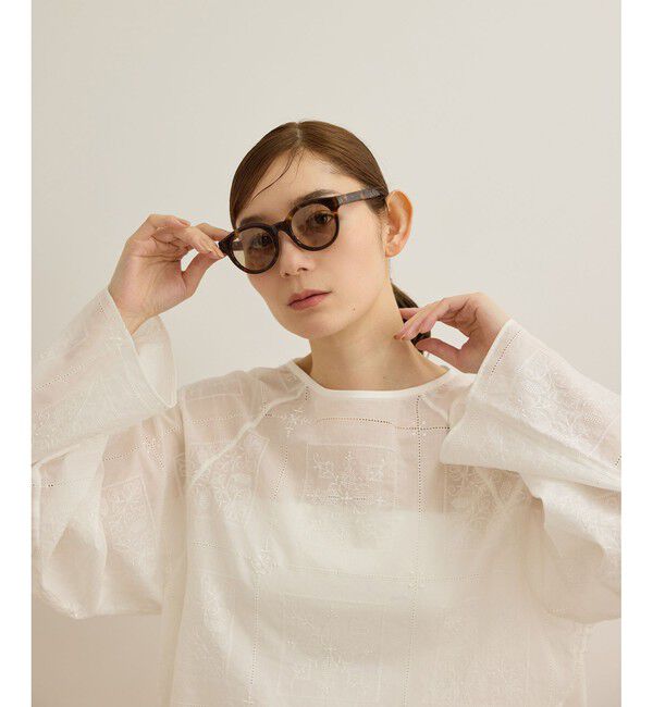 ROPE「ボストンフレームUVカットグラス/ケースセット」|サングラス|