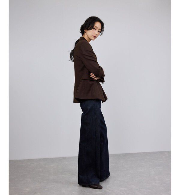 ROPE「ウールフランネルセミダブルジャケット/セットアップ対応」|テーラードジャケット|