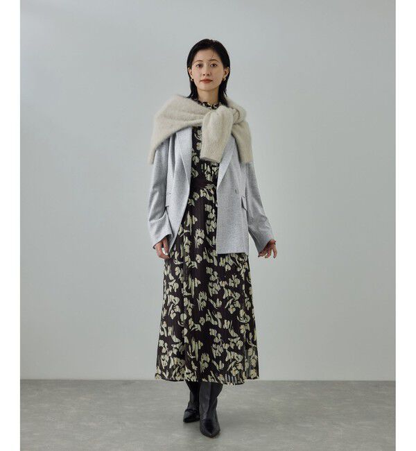 ROPE「ウールフランネルセミダブルジャケット/セットアップ対応」|テーラードジャケット|