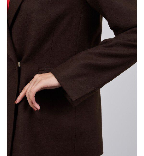 ROPE「ウールフランネルセミダブルジャケット/セットアップ対応」|テーラードジャケット|