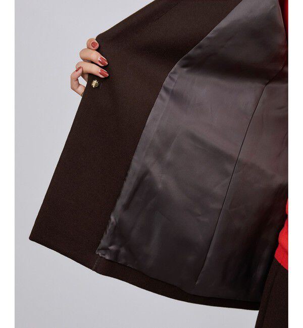 ROPE「ウールフランネルセミダブルジャケット/セットアップ対応」|テーラードジャケット|