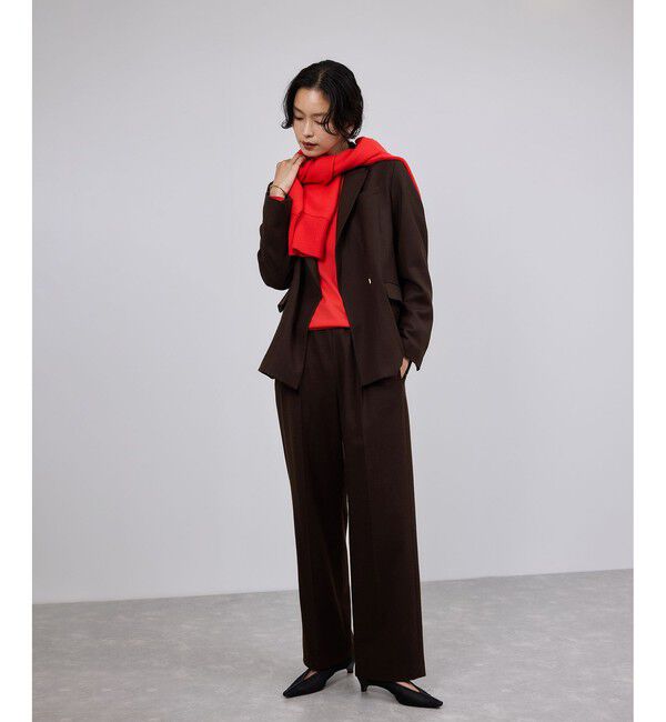 ROPE「ウールフランネルセミダブルジャケット/セットアップ対応」|テーラードジャケット|