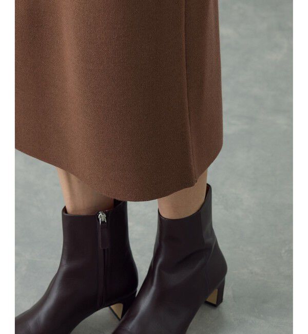 ROPE「[美人スカート]ウール混ニットポケット付きタイトスカート/イージーケア・セットアップ対応」|スカート|