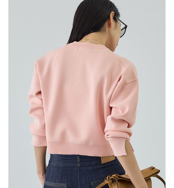 ROPE「スウェットライクコンパクトニットプルオーバー/イージーケア」|スウェット・ジャージ|