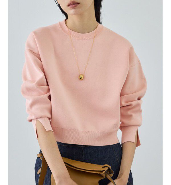 ROPE「スウェットライクコンパクトニットプルオーバー/イージーケア」|スウェット・ジャージ|