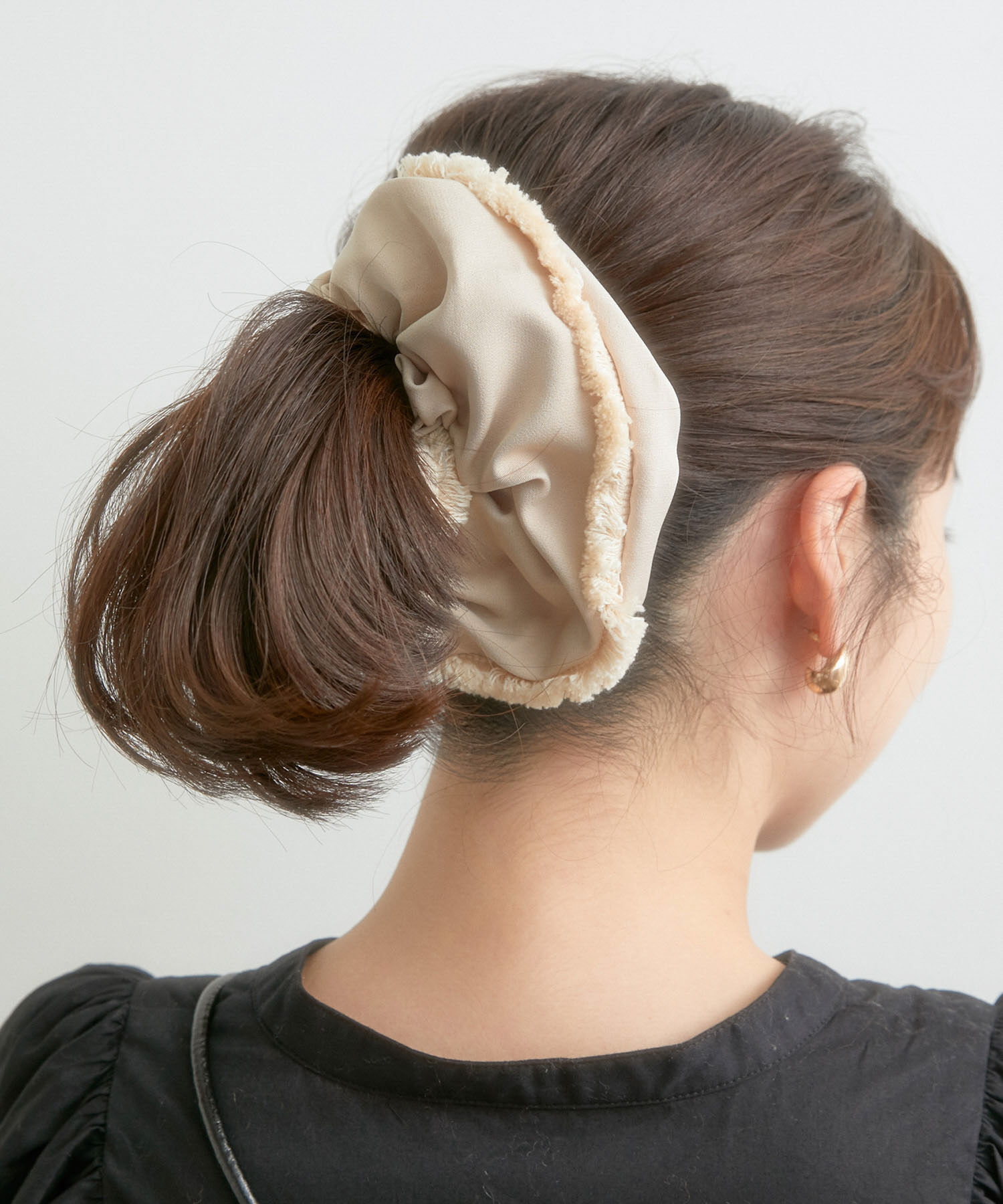 VIS「フリンジビッグシュシュ」|ヘアゴム・シュシュ|