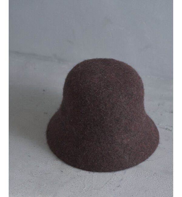 VIS「起毛クローシュハット」|ハット|ブラウン(20)
