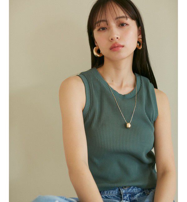 VIS「カップ付きアメスリタンク」|タンクトップ|