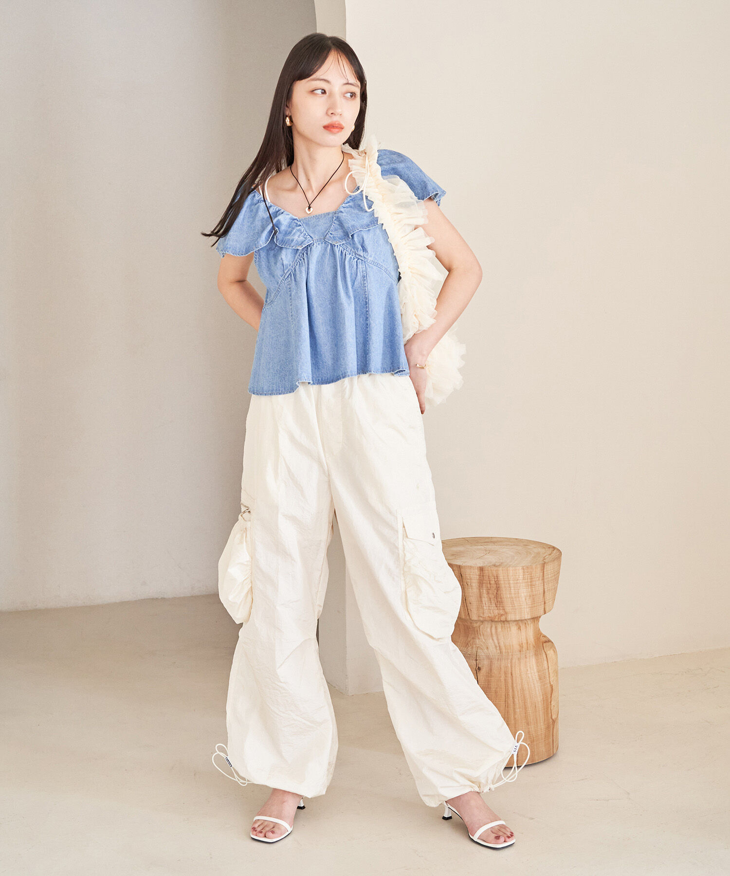 VIS「【Lottoコラボ】ナイロンカーゴパンツ」|その他|