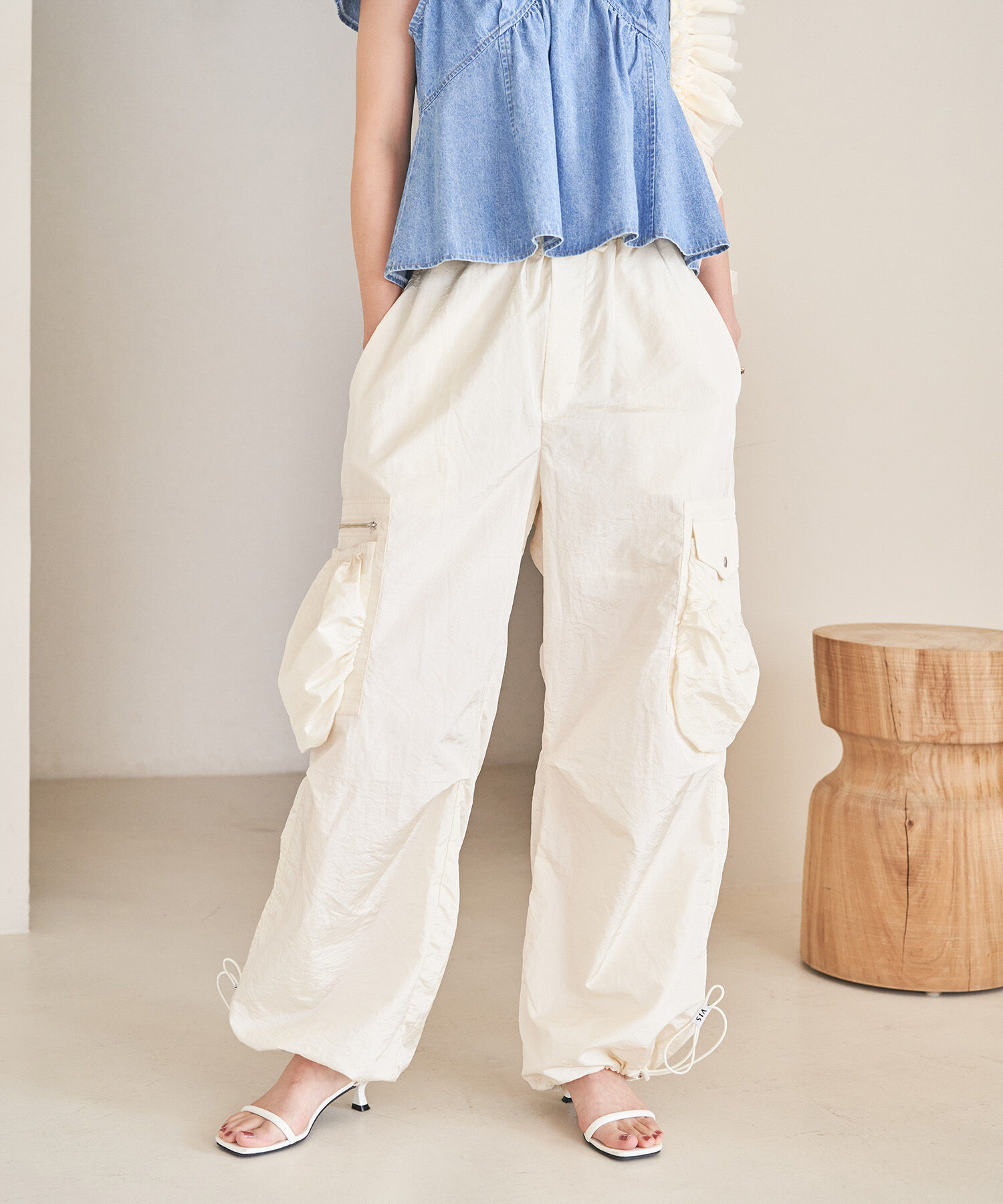 VIS「【Lottoコラボ】ナイロンカーゴパンツ」|その他|