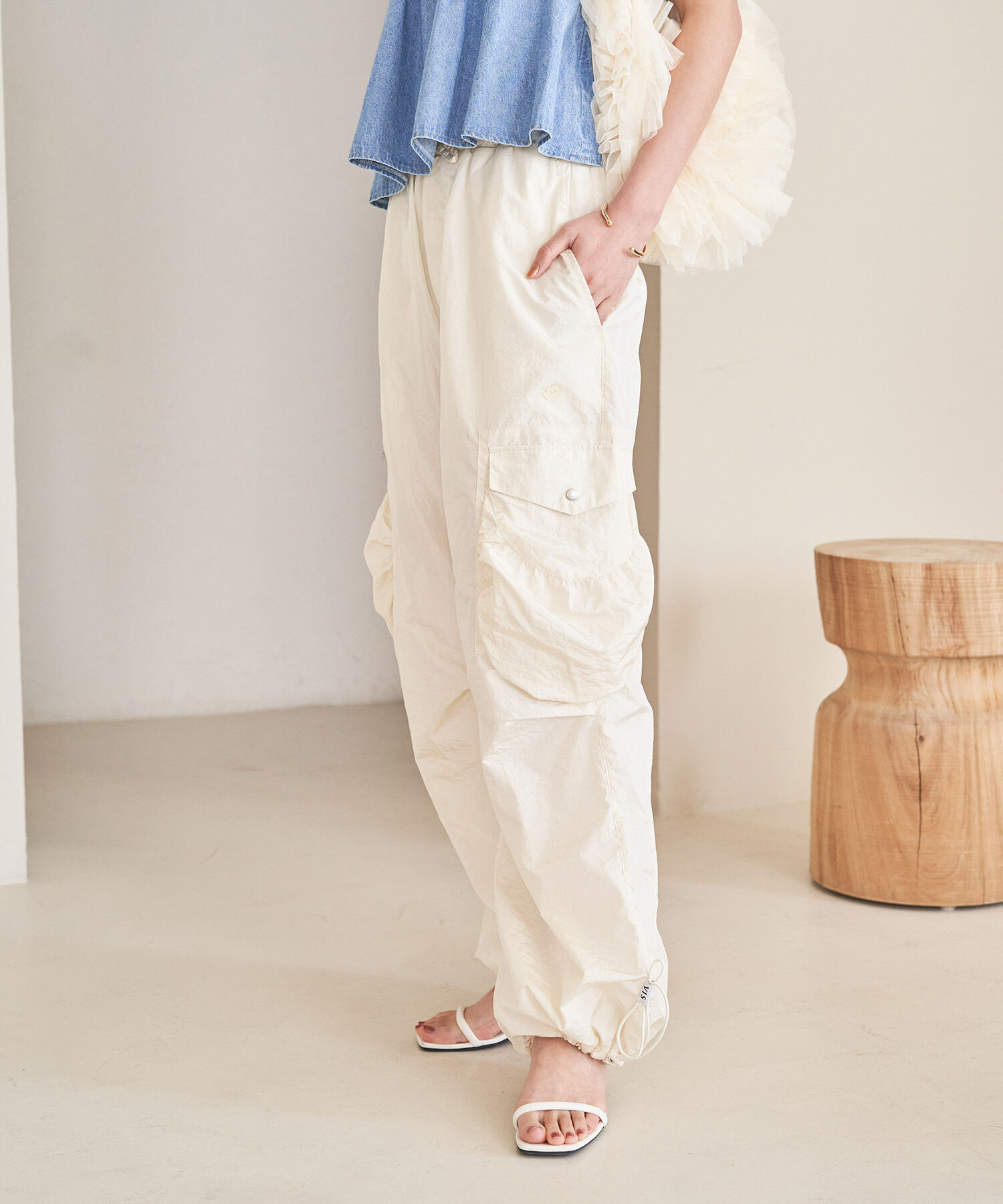 VIS「【Lottoコラボ】ナイロンカーゴパンツ」|その他|