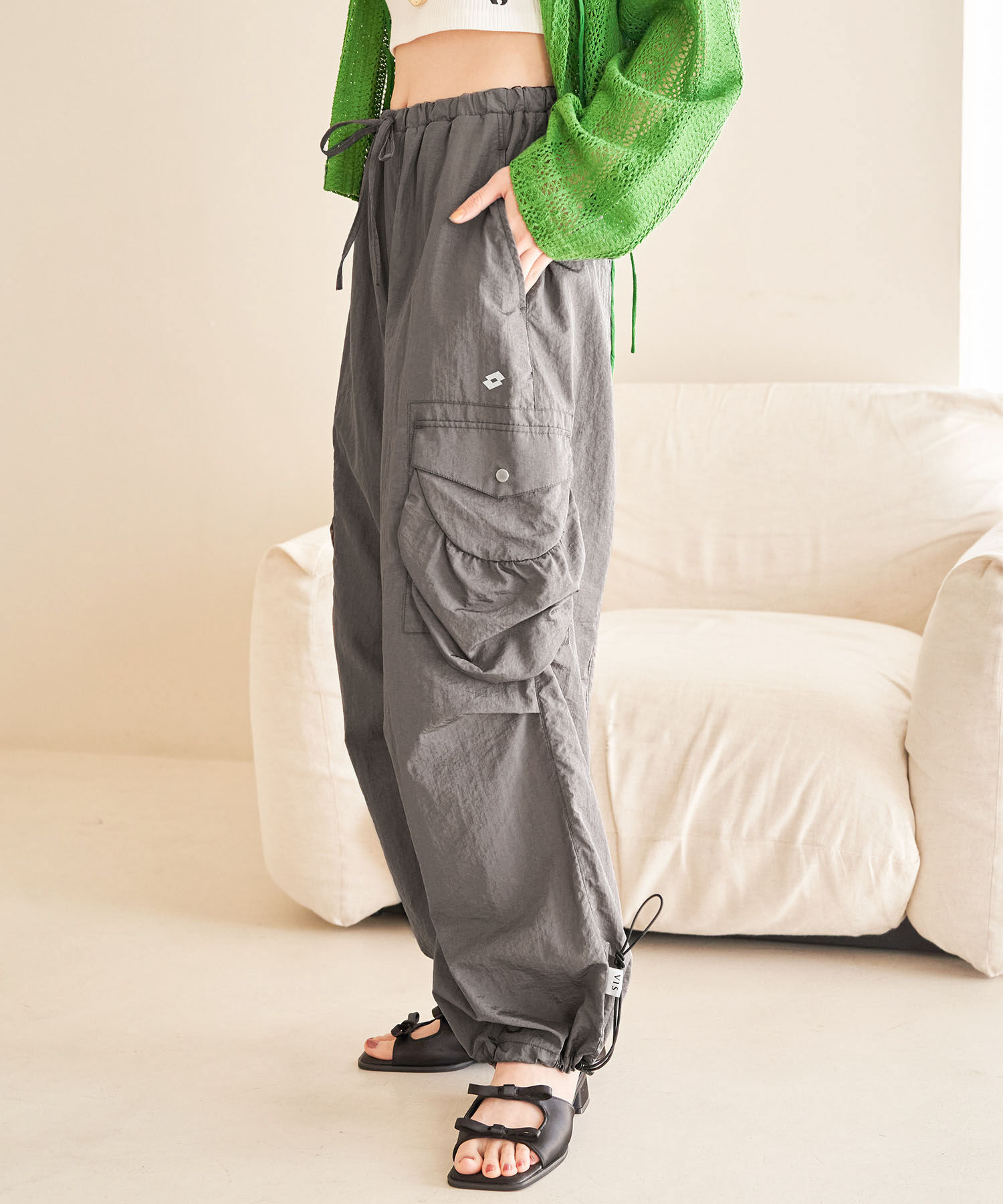 VIS「【Lottoコラボ】ナイロンカーゴパンツ」|その他|