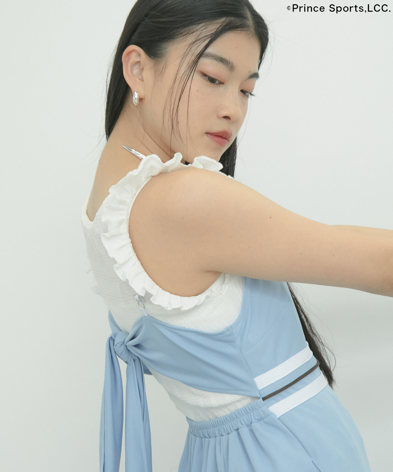 VIS「【Prince】VIS別注ラインキャミワンピース」|ワンピース|