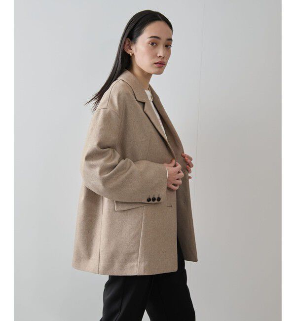 VIS「サマーツイードシングルジャケット」|テーラードジャケット|