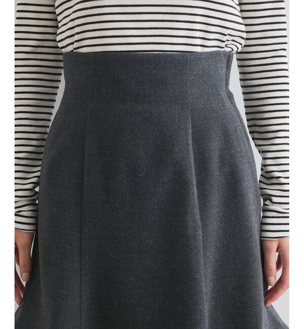 VIS「【洗える】ハイウエストミニスカート【インナーパンツ付き】」|スカート|