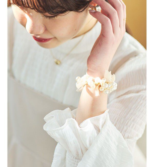 VIS「パールリボンヘアゴム」|ヘアゴム・シュシュ|
