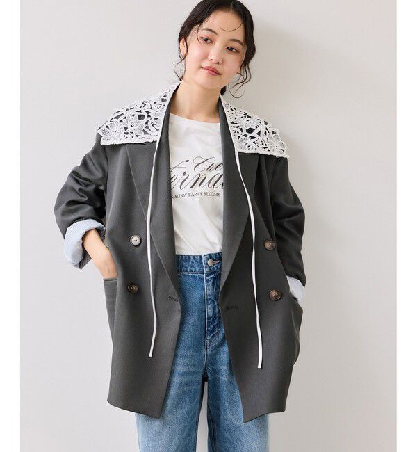 VIS「オーバーサイズテーラージャケット」|テーラードジャケット|