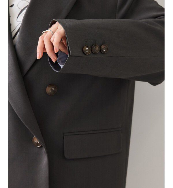 VIS「オーバーサイズテーラージャケット」|テーラードジャケット|