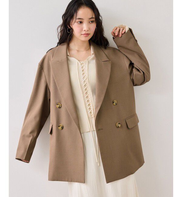 VIS「オーバーサイズテーラージャケット」|テーラードジャケット|