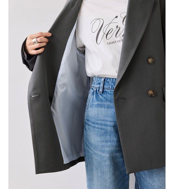 VIS「オーバーサイズテーラージャケット」|テーラードジャケット|