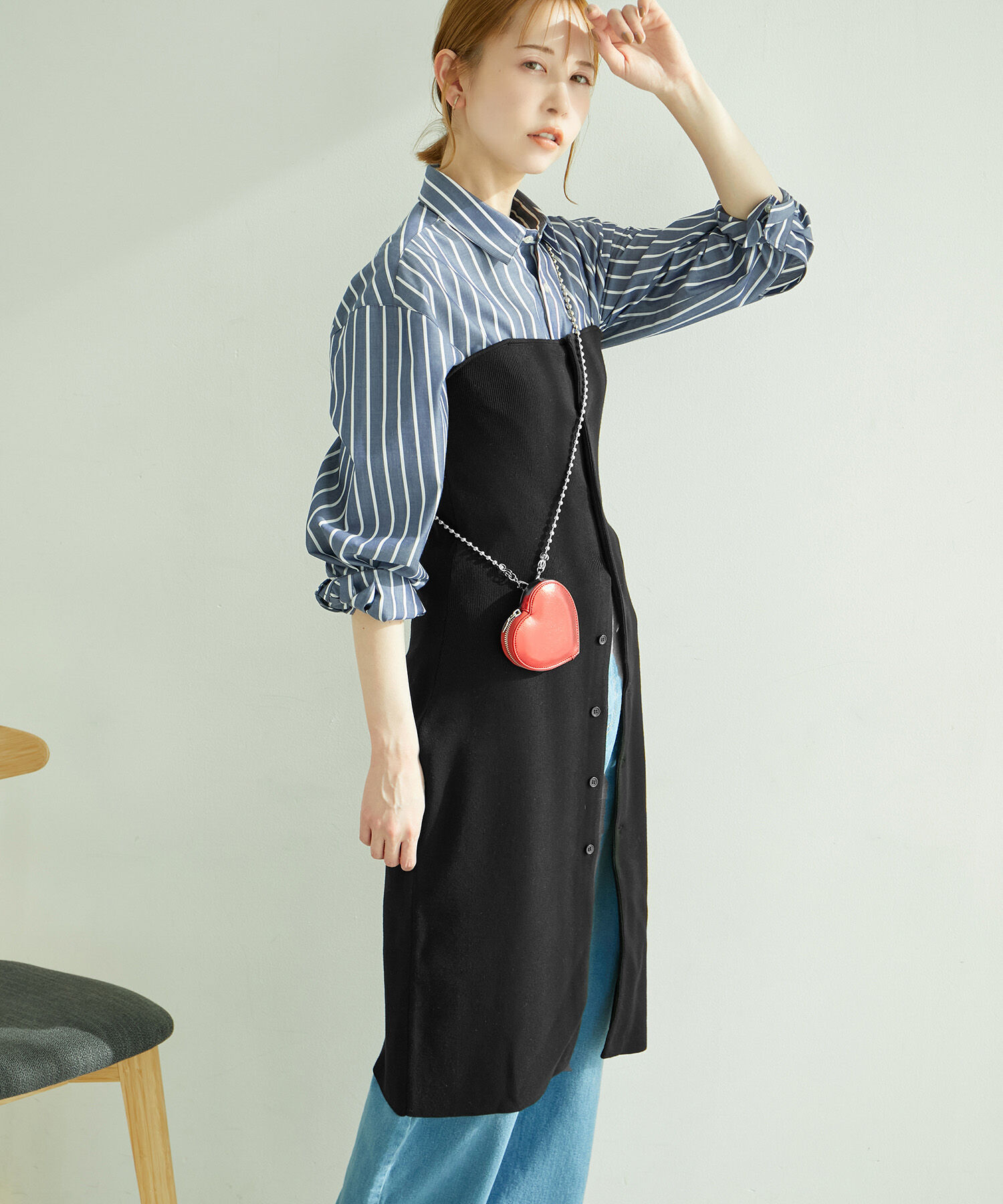 Rope&rsquo;Picnic「着丈が選べる/ニットビスチェ」|キャミソール|