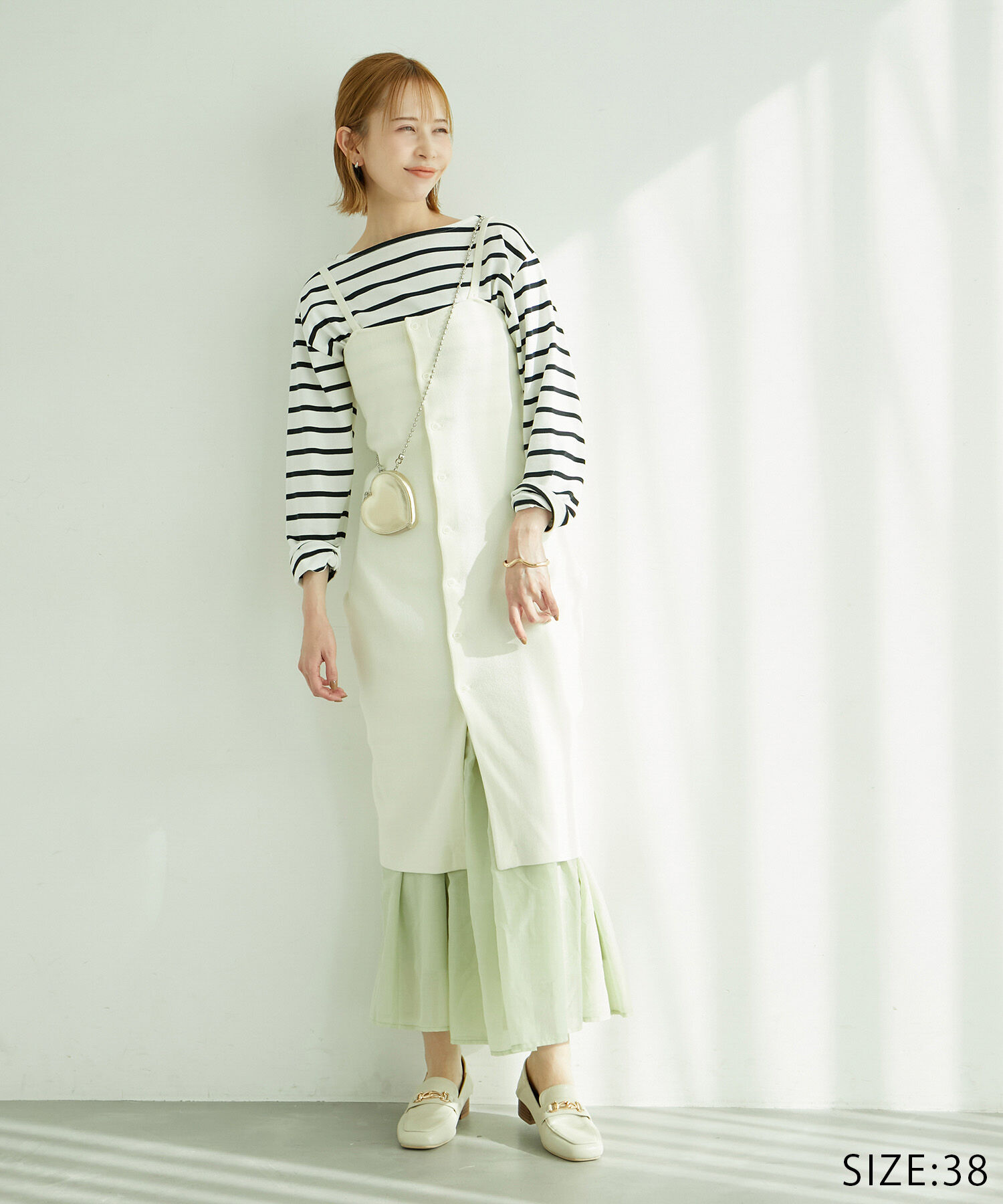 Rope&rsquo;Picnic「着丈が選べる/ニットビスチェ」|キャミソール|