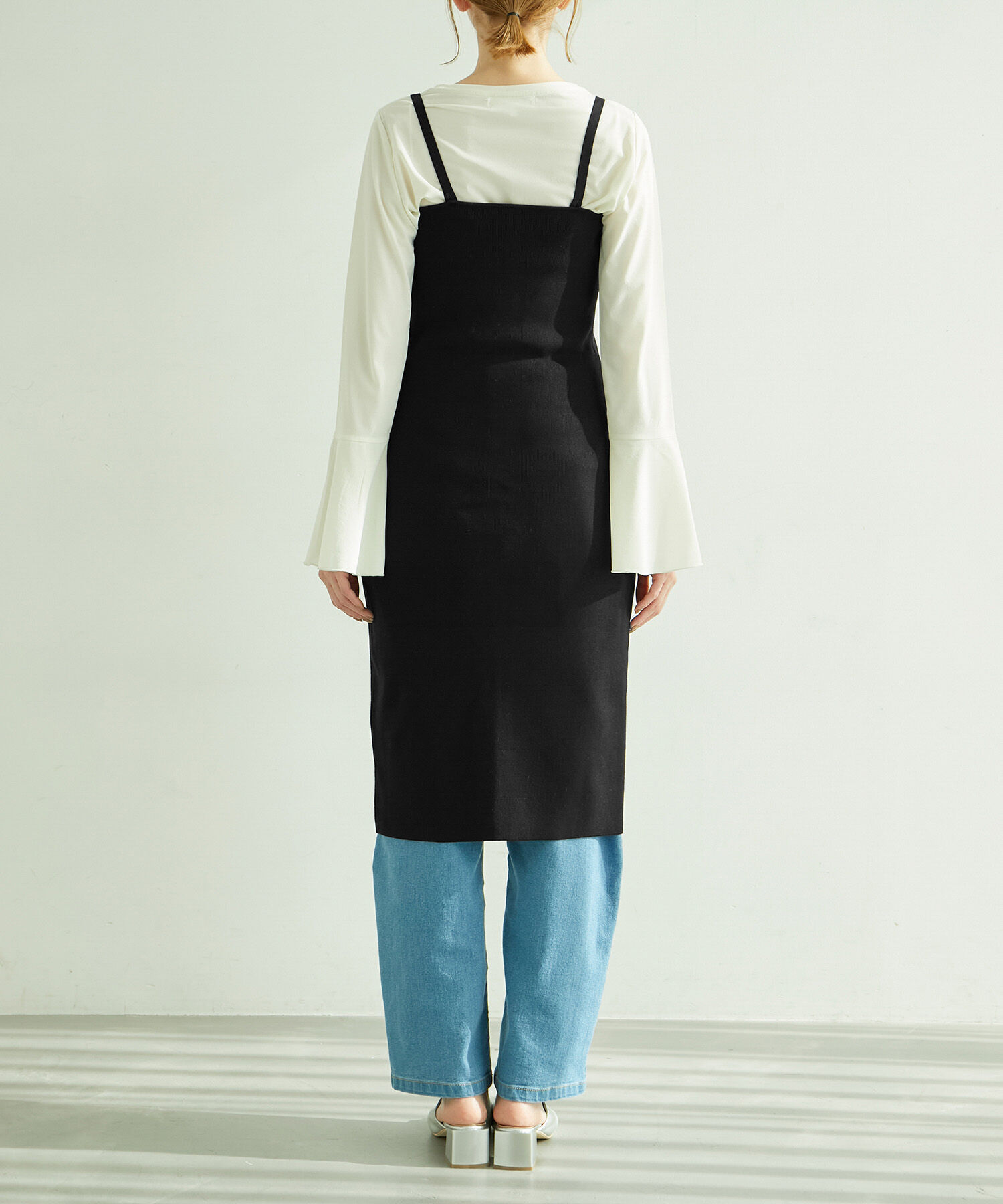 Rope&rsquo;Picnic「着丈が選べる/ニットビスチェ」|キャミソール|