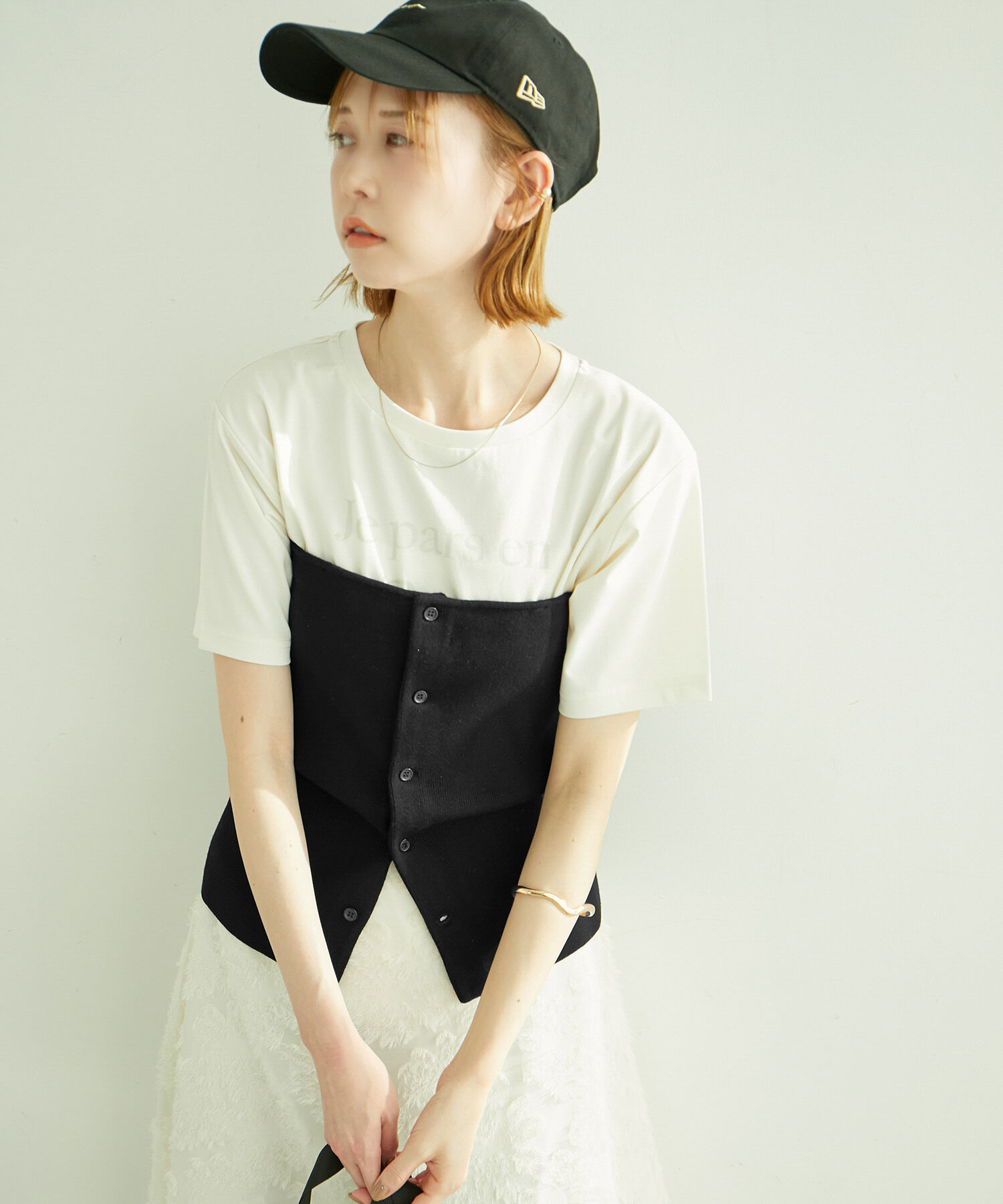 Rope&rsquo;Picnic「着丈が選べる/ニットビスチェ」|キャミソール|