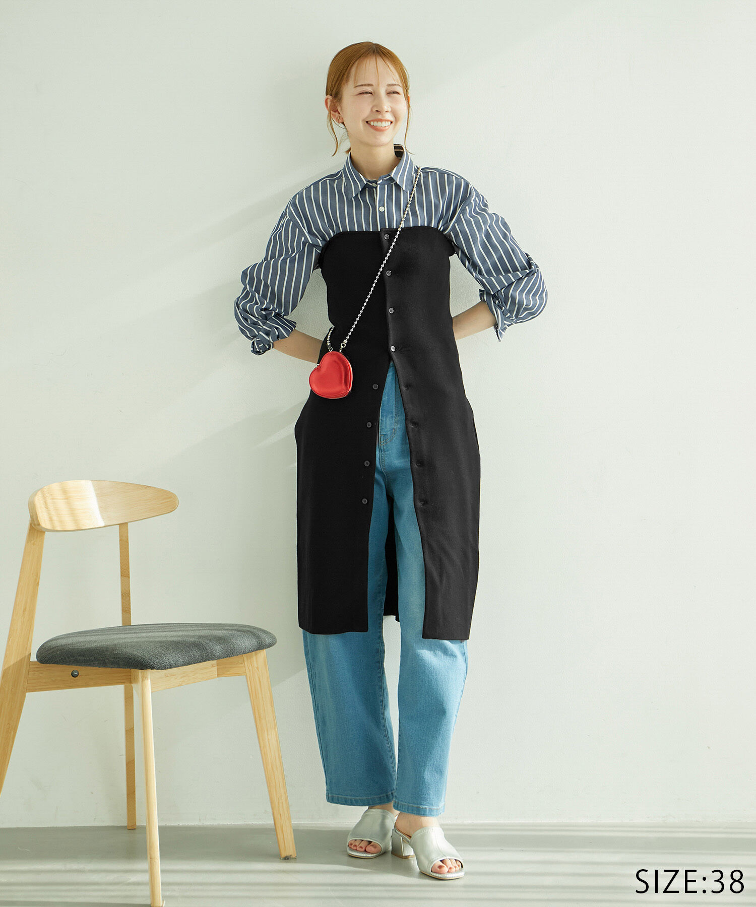 Rope&rsquo;Picnic「着丈が選べる/ニットビスチェ」|キャミソール|