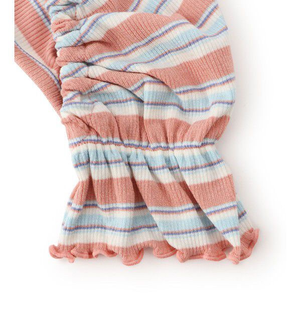 ROPE PICNIC PASSAGE「【DOG】マルチボーダーリブボレロ」|その他|