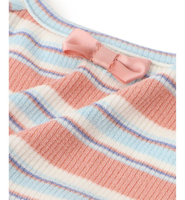 ROPE PICNIC PASSAGE「【DOG】マルチボーダーリブボレロ」|その他|