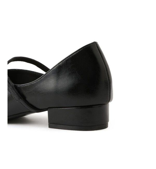 ROPE PICNIC PASSAGE「スクエアトゥローヒールストラップシューズ」|パンプス|