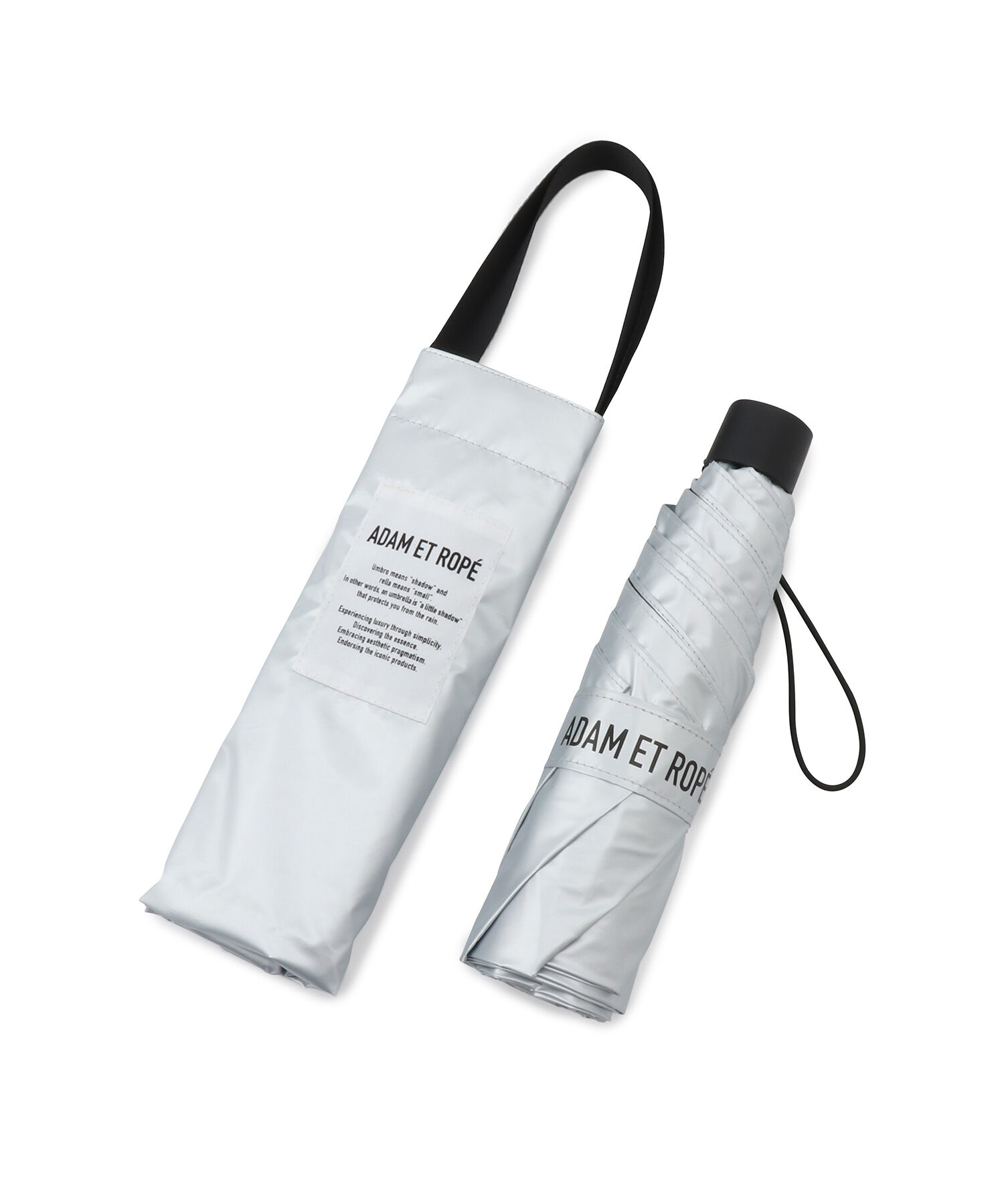 ADAM ET ROPE'「CORTED UMBRELLA 53 with tote」|傘|