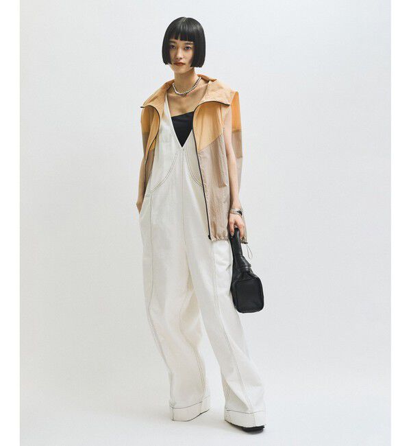 ADAM ET ROPE'「【撥水】ショルダータックシアーブルゾン」|ブルゾン・スタジャン|