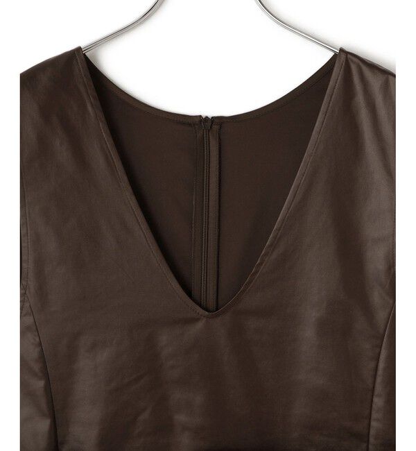 ADAM ET ROPE'「スリットジャンパースカート」|ワンピース|