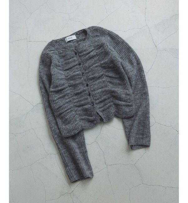 WEB限定】ダブルモヘアシャーリングカーディガン（ADAM ET ROPE