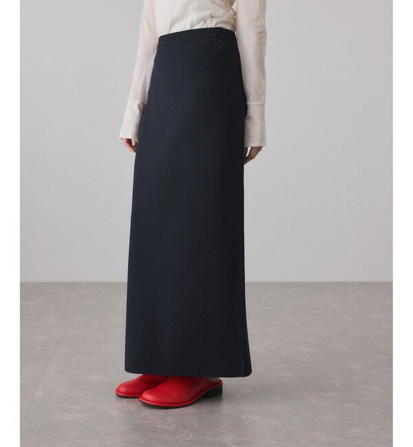 ADAM ET ROPE'「【サステナブル】ニットストレートスカート」|スカート|