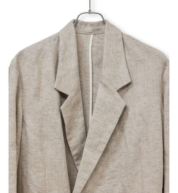 ADAM ET ROPE'「リネンジャケット」|テーラードジャケット|