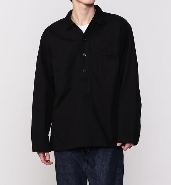 LABOUR AND WAIT「LABOUR AND WAIT | OVERHEAD SHIRT MEN」|シャツ・ブラウス|BLACK