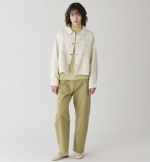 ORCIVAL「ORCIVAL | ツイルダブルガーゼ カバーオール WOMEN」|テーラードジャケット|