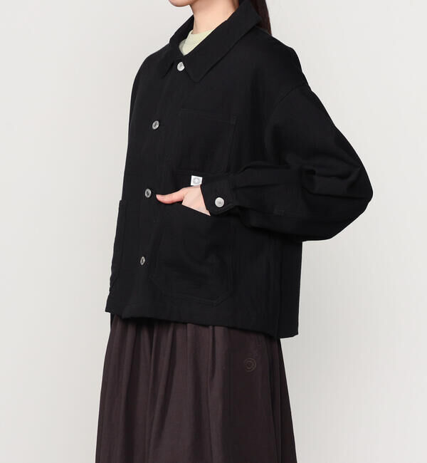 ORCIVAL「ORCIVAL | ツイルダブルガーゼ カバーオール WOMEN」|テーラードジャケット|