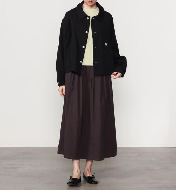 ORCIVAL「ORCIVAL | ツイルダブルガーゼ カバーオール WOMEN」|テーラードジャケット|