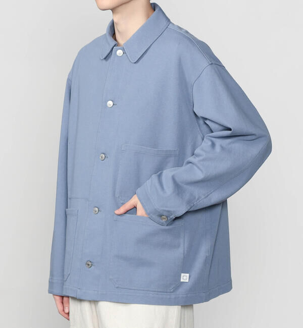 ORCIVAL「ORCIVAL | パラレルジャージー フレンチカバーオール MEN」|テーラードジャケット|